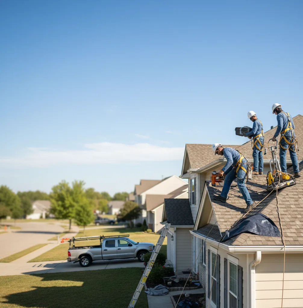 Roof Repair in Wake Village